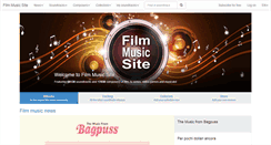 Desktop Screenshot of filmmusicsite.com